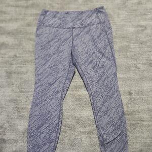All in Motion Textured Lavender Leggings